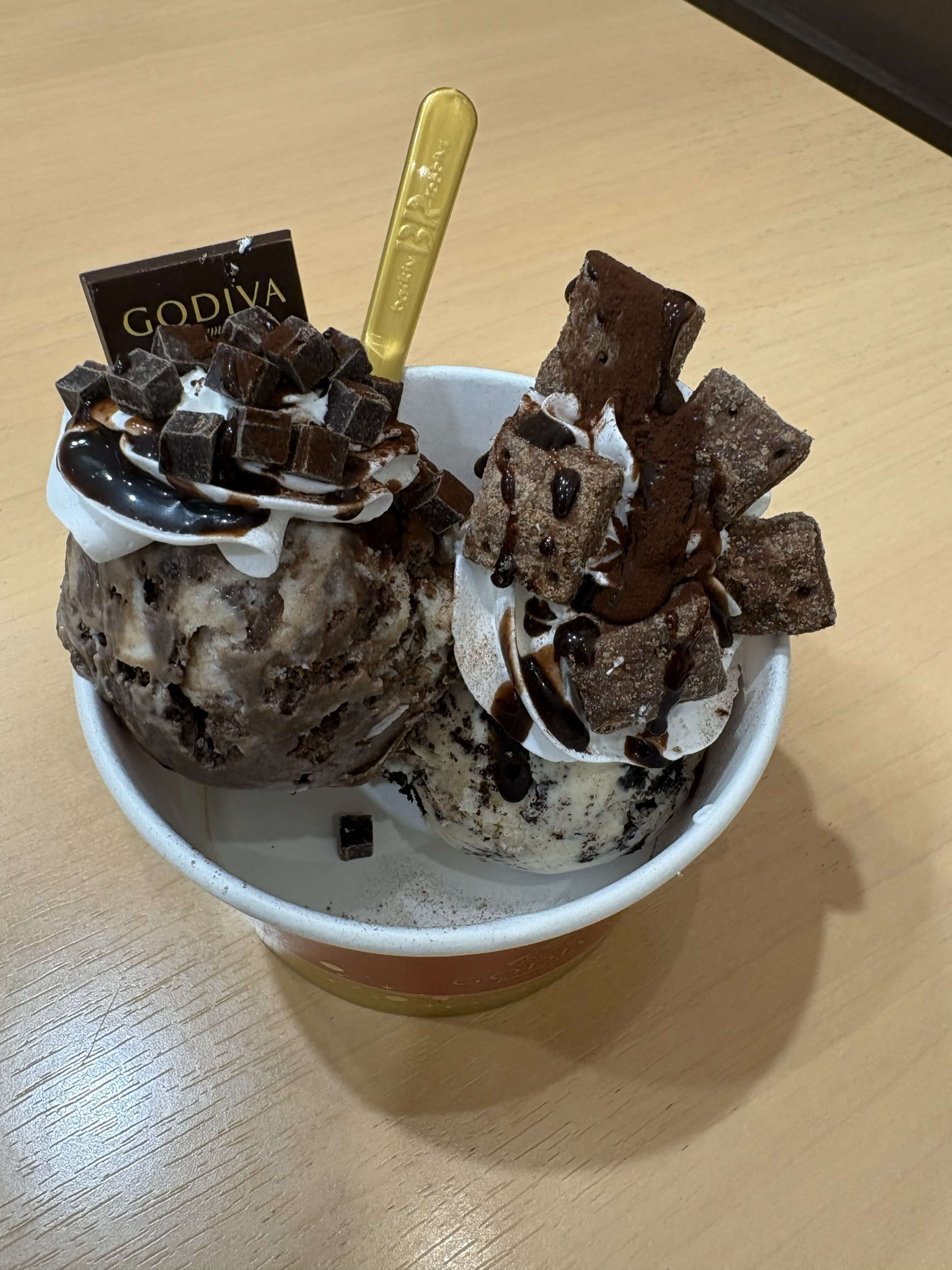 サーティーワン ゴディバ監修 プレミアムショコラサンデー