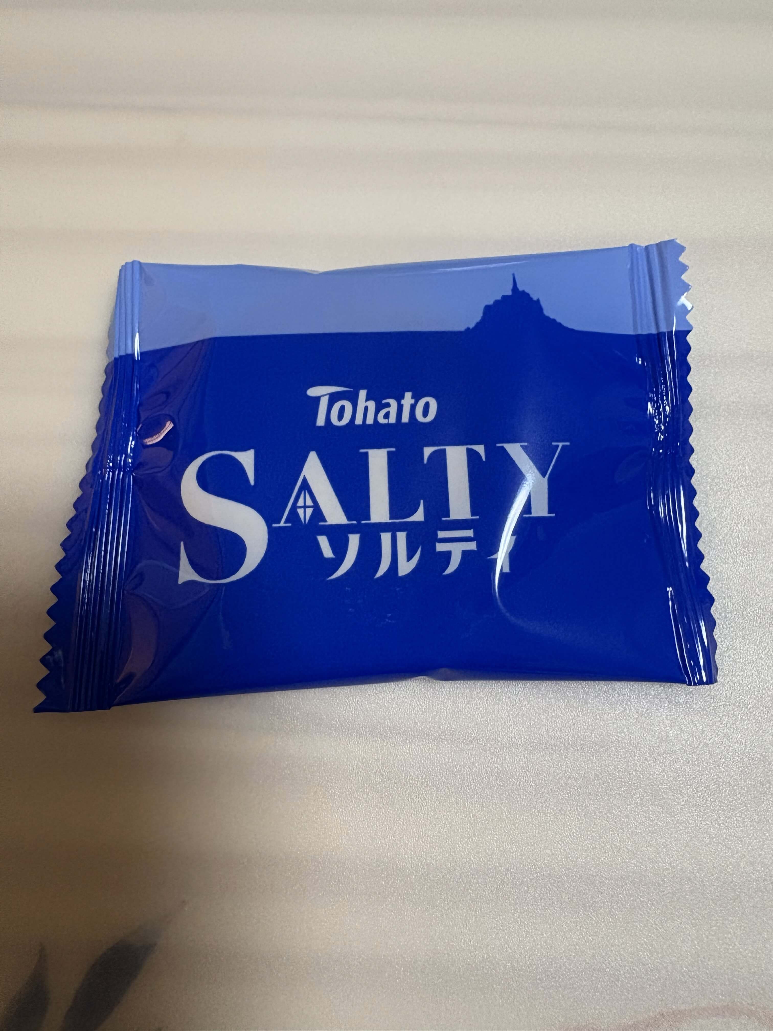 ソルティ・バター クッキーのパッケージ