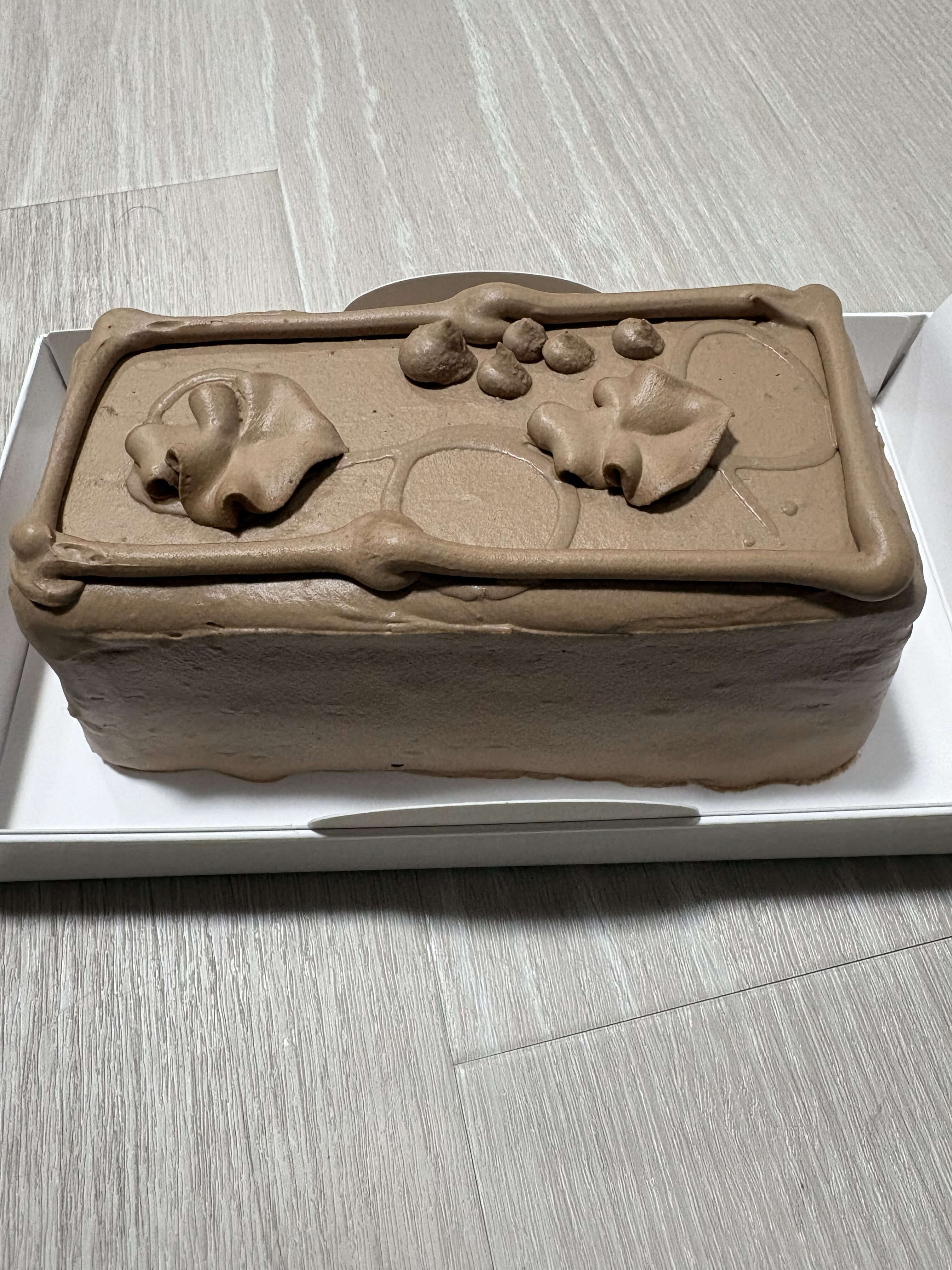 Top’s(トップス)チョコレートケーキ 実物写真