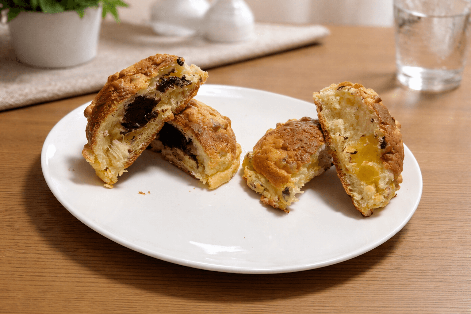 八天堂 広島メロンパン カスタードとチョコ