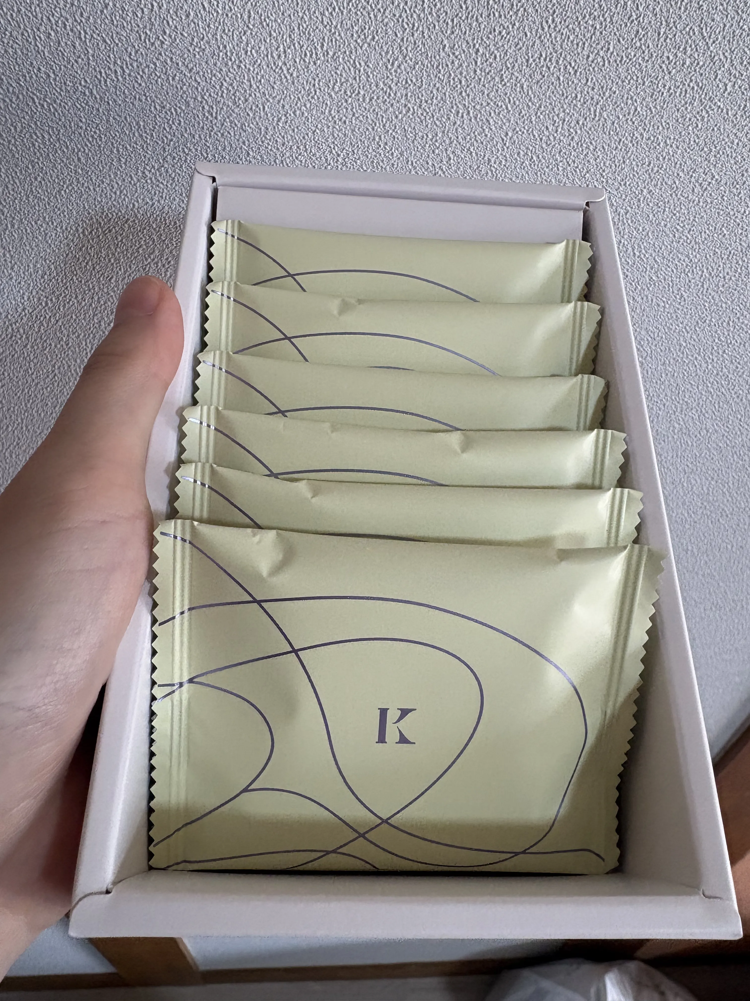 きのとや ショコラージュパッケージを開けた