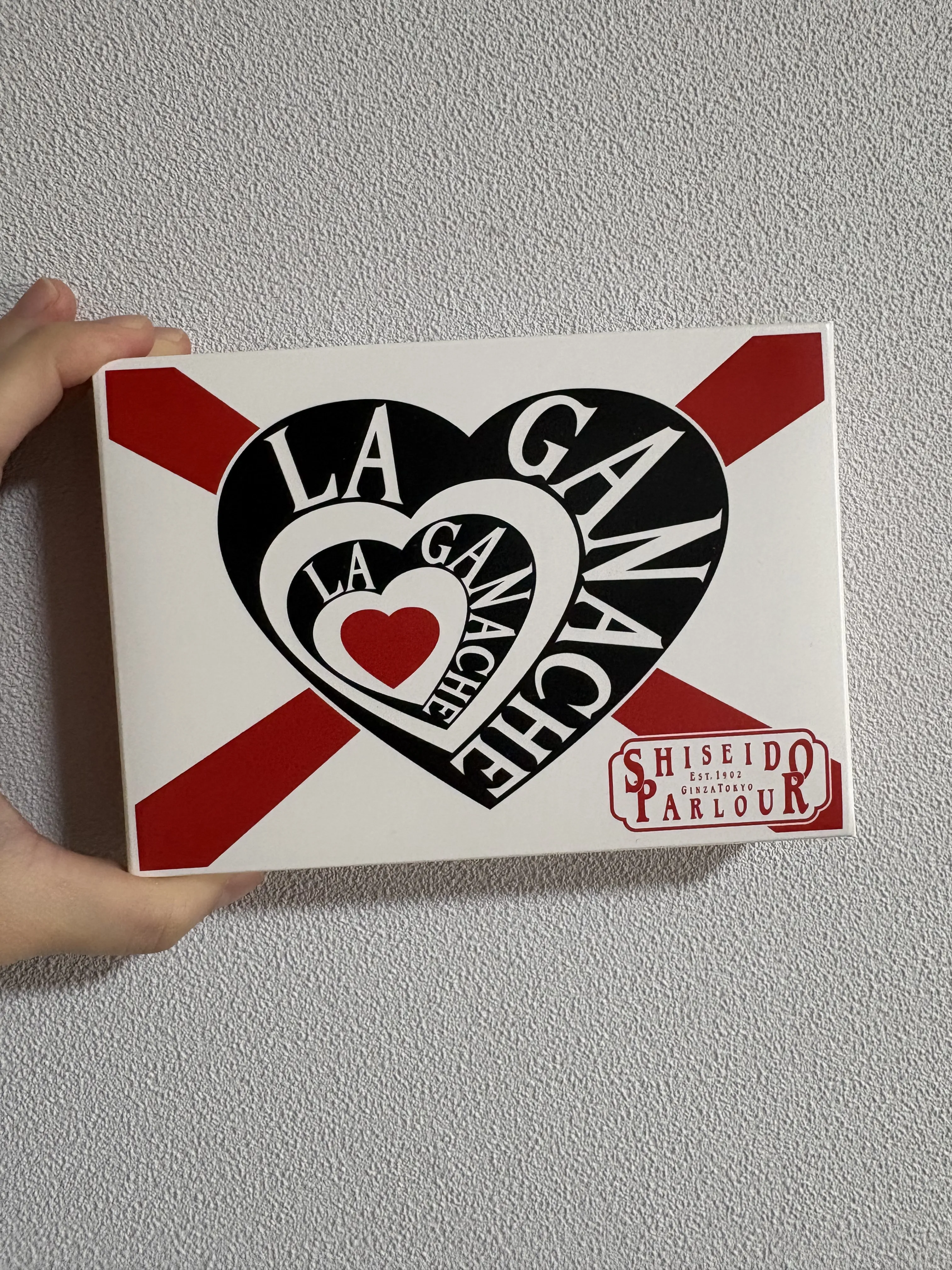 資生堂パーラー ラ・ガナシュ6個入のパッケージ