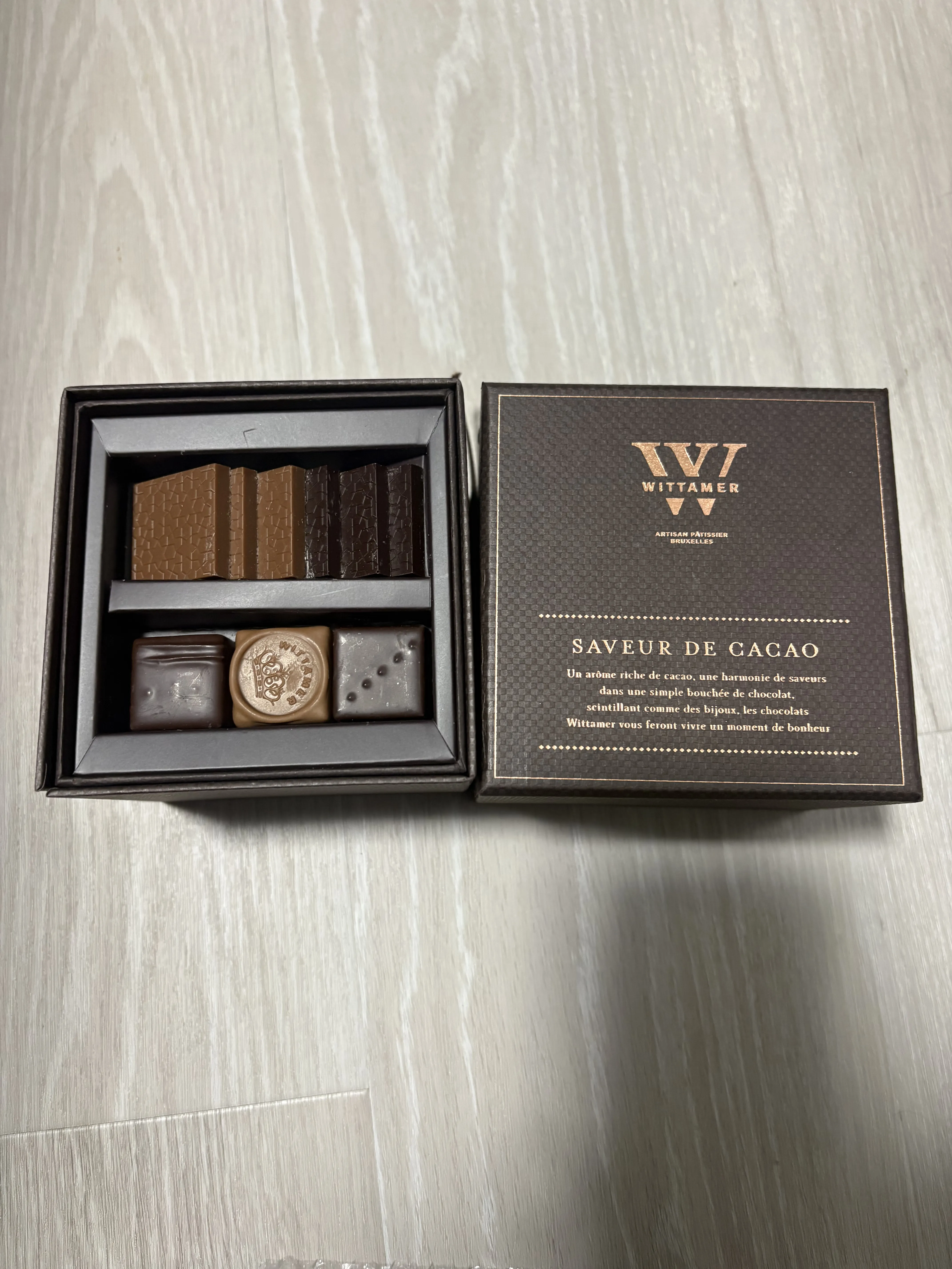 サヴール・ド・カカオ パッケージ開けた時