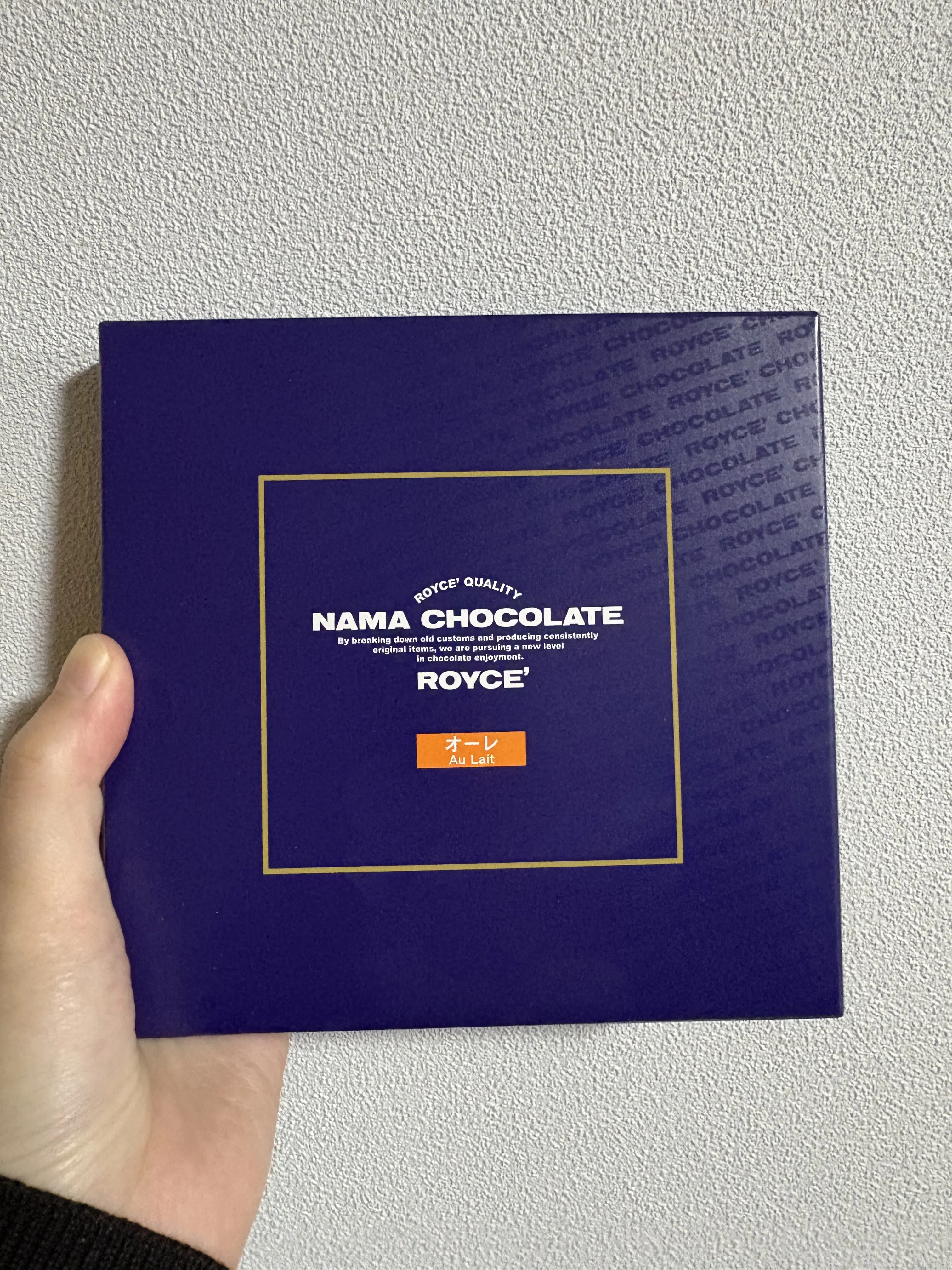 ロイズ 生チョコレート オーレ パッケージ