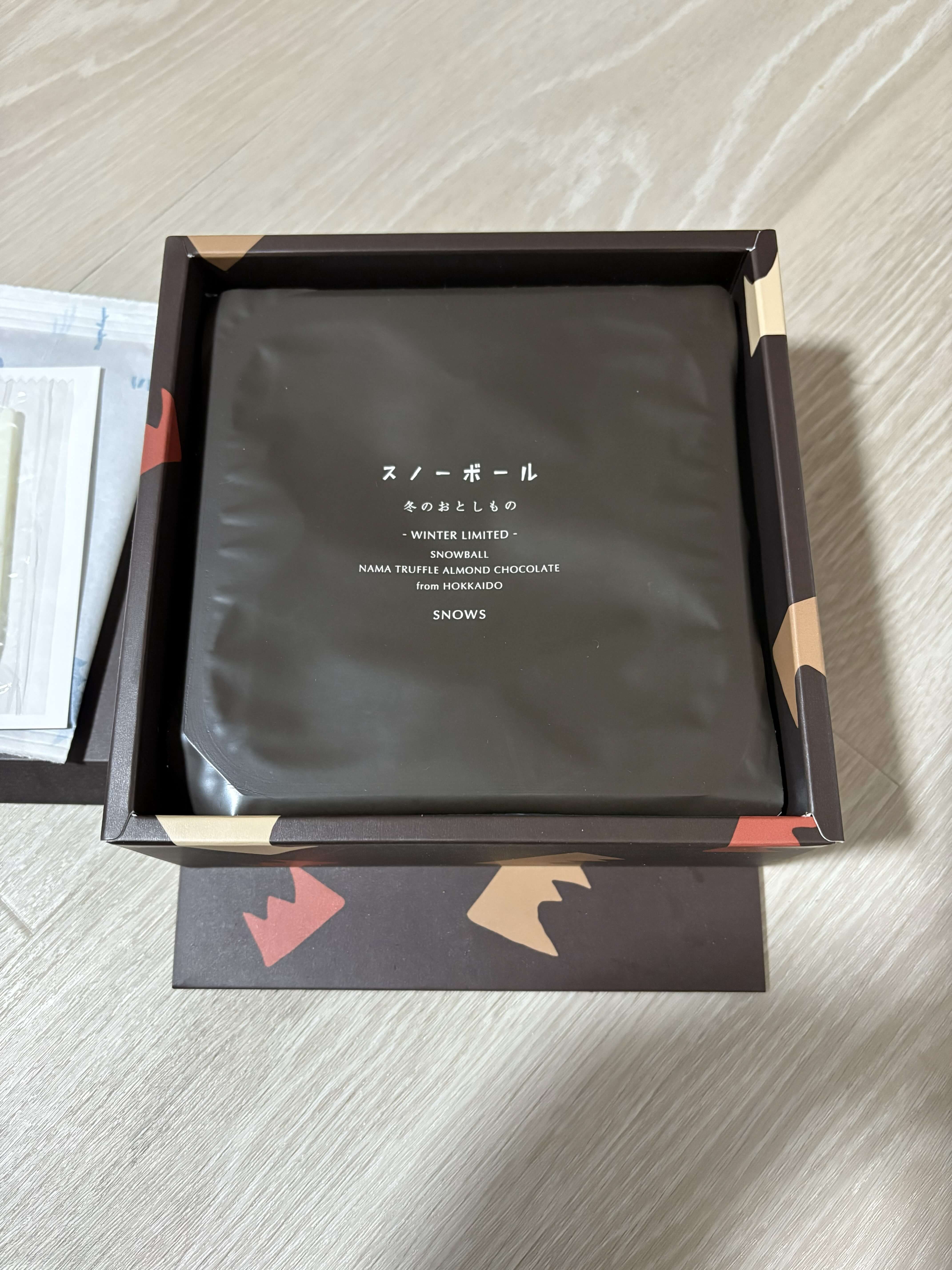 Snows(スノー) - スノーボール ごろりのパッケージを開けた時の写真