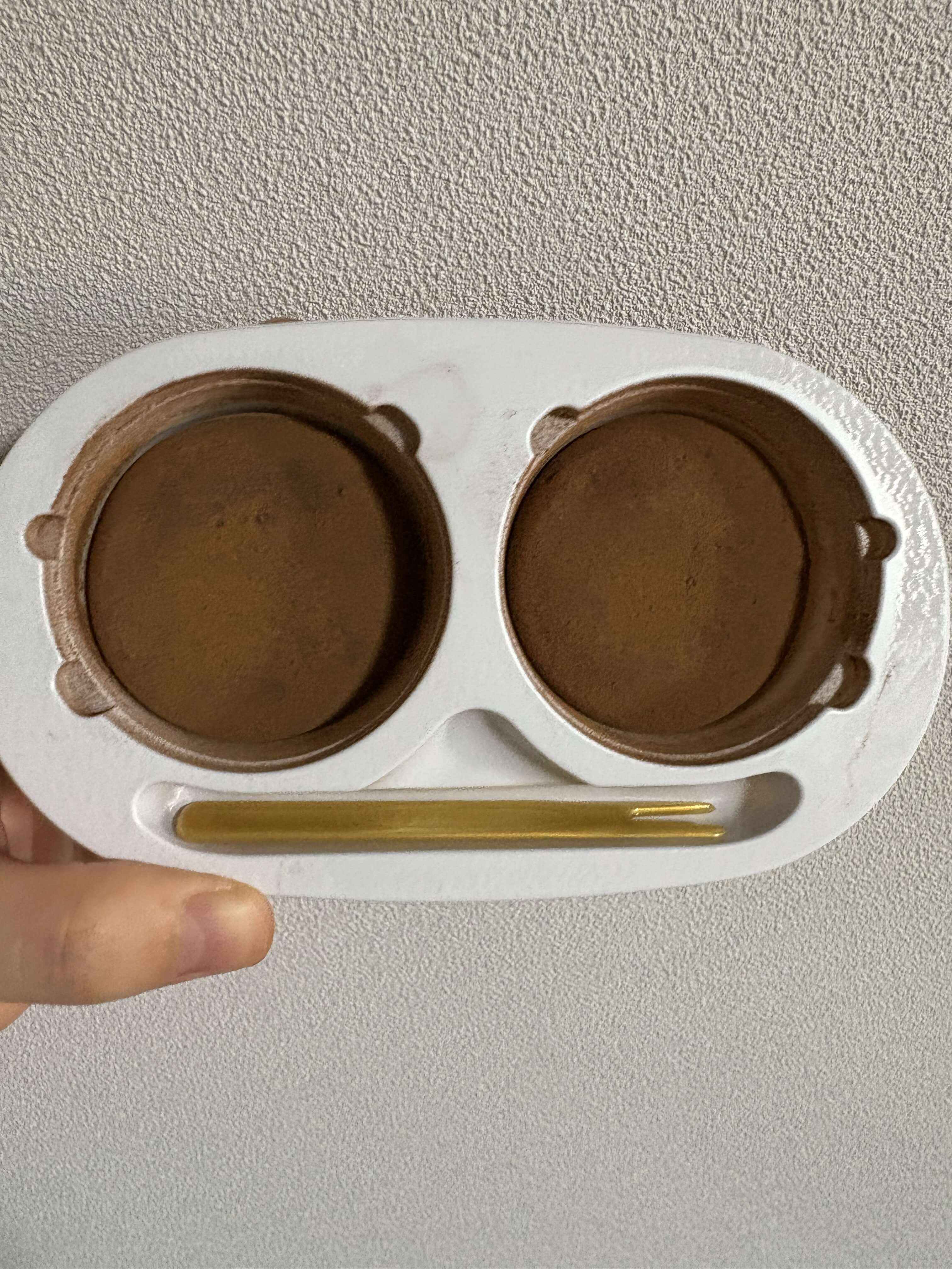 LOTTE 生チョコ包みのパッケージ開けた時の写真