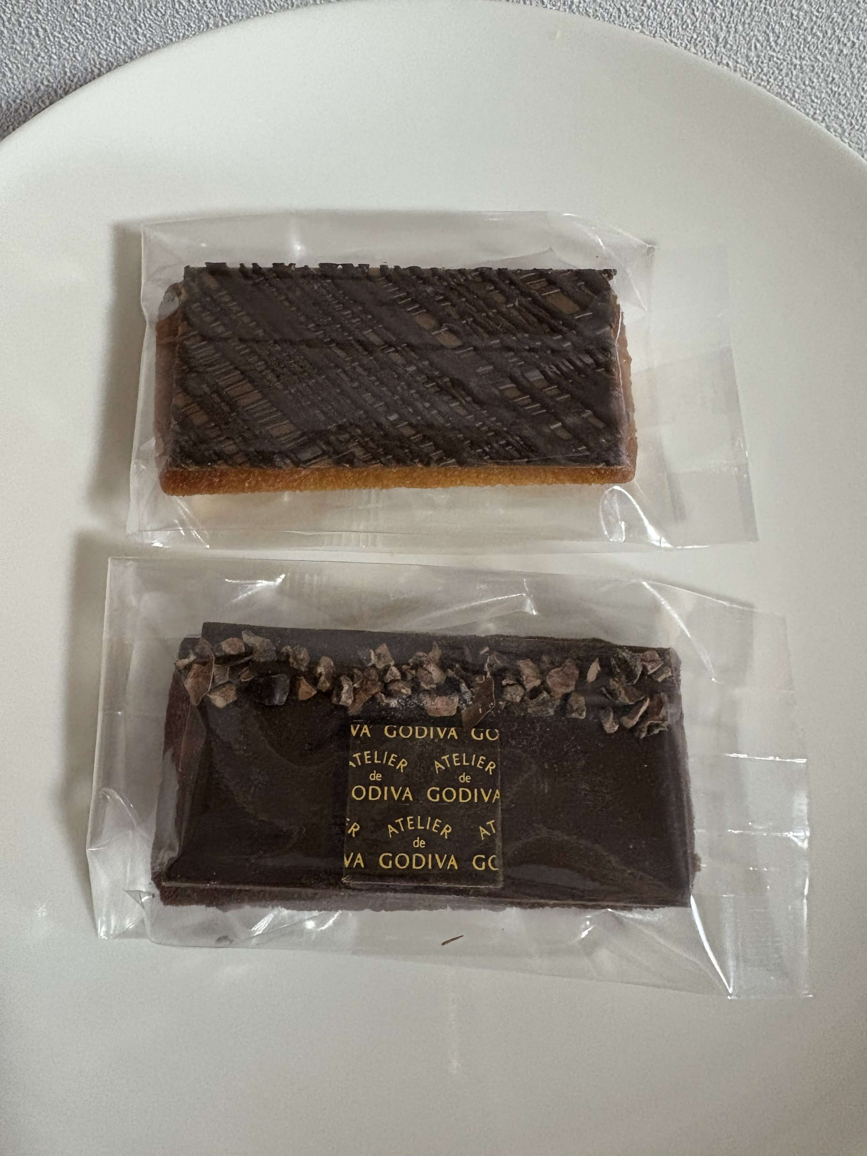 アトリエ ドゥ ゴディバ - フィナンシェ オ ショコラのパッケージ写真