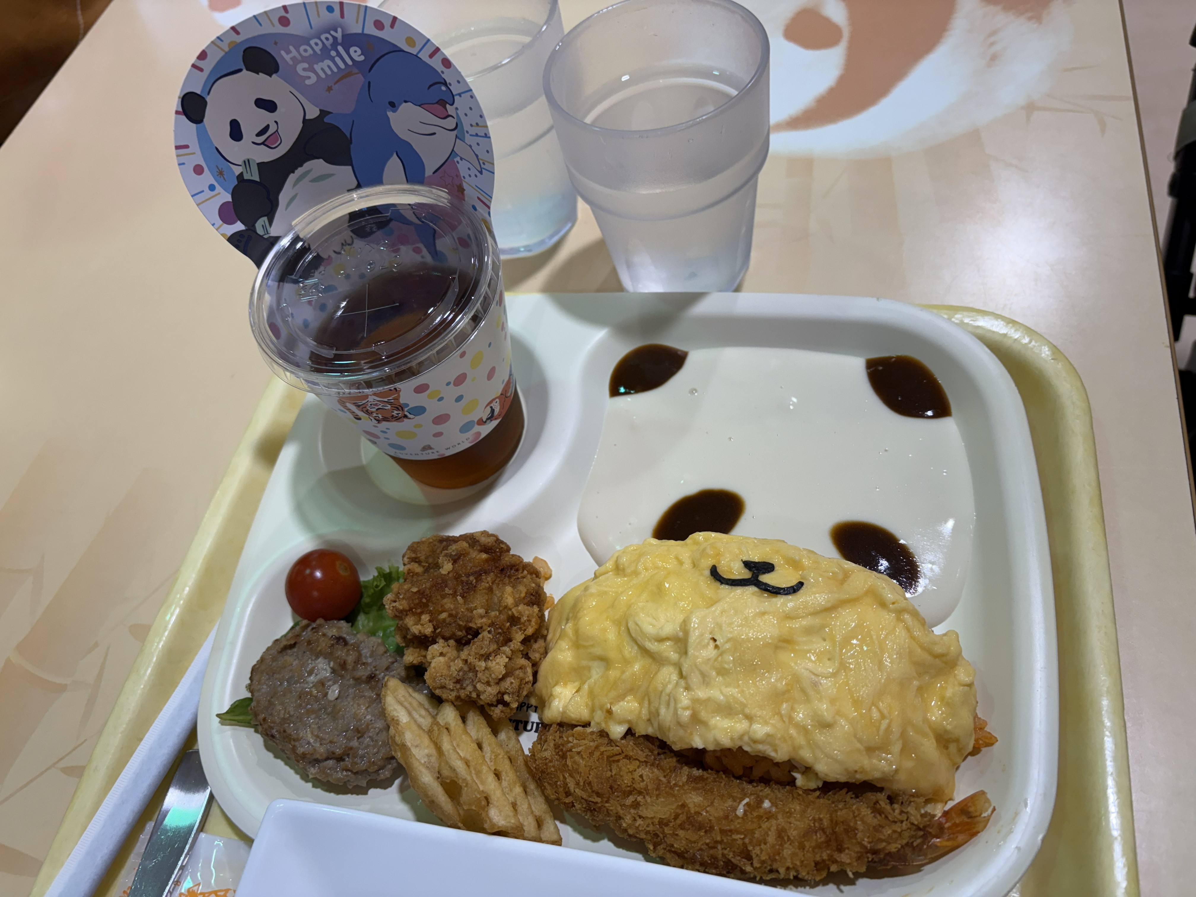 アドベンチャーワールドのお子様ランチ