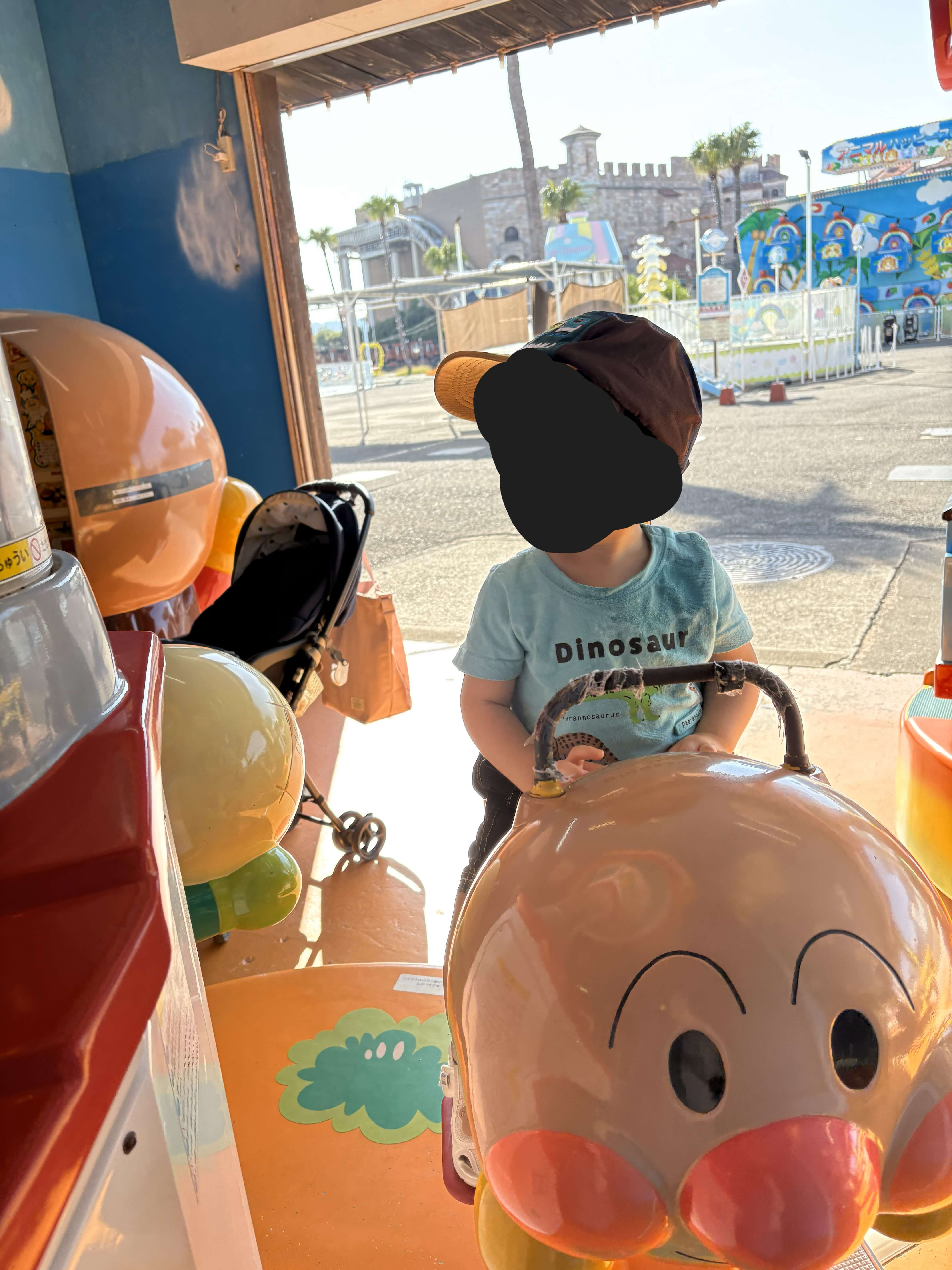 和歌山マリーナシティの乗り物 アンパンマン