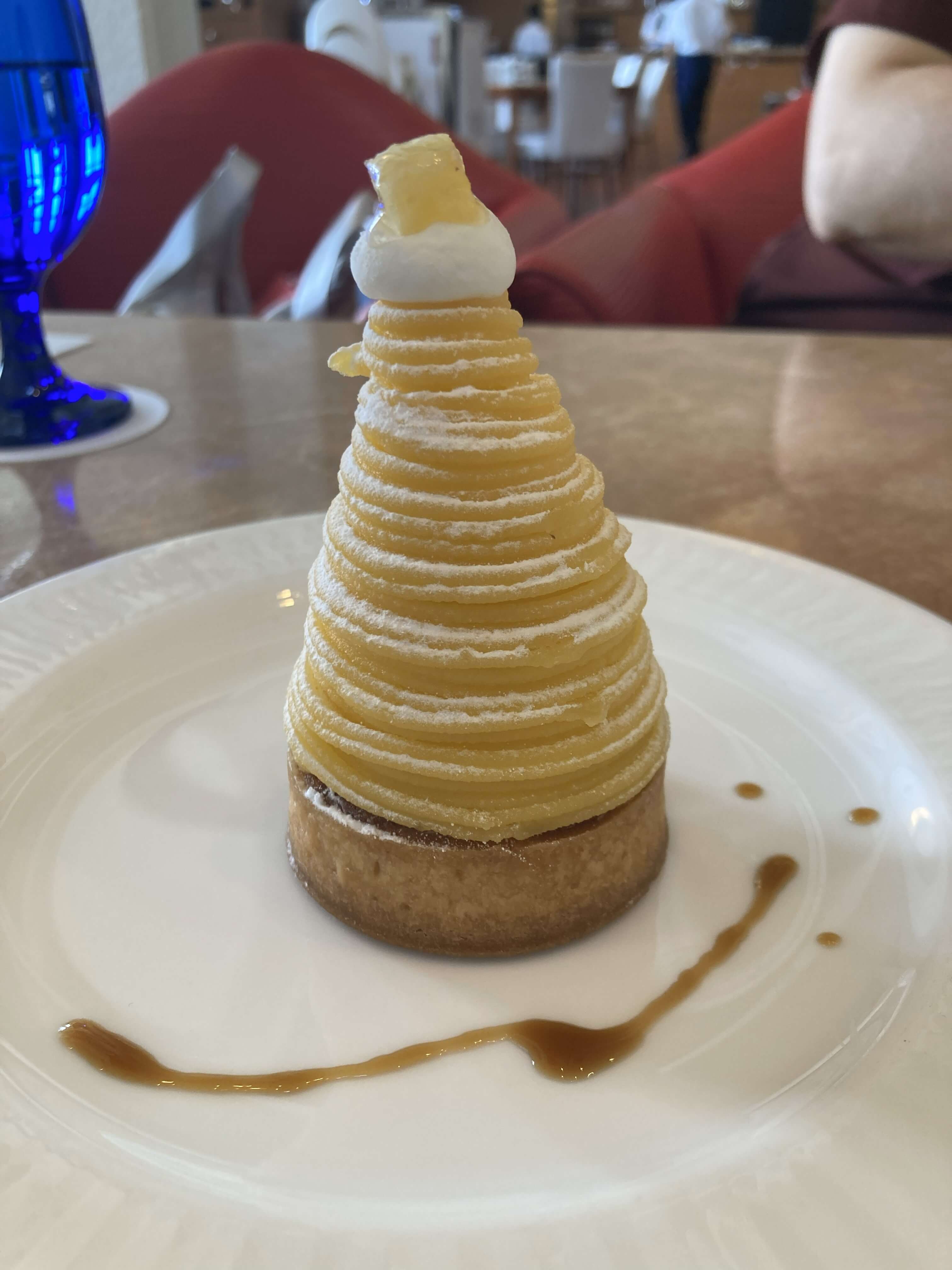 テラスカフェオーゲ モンブラン