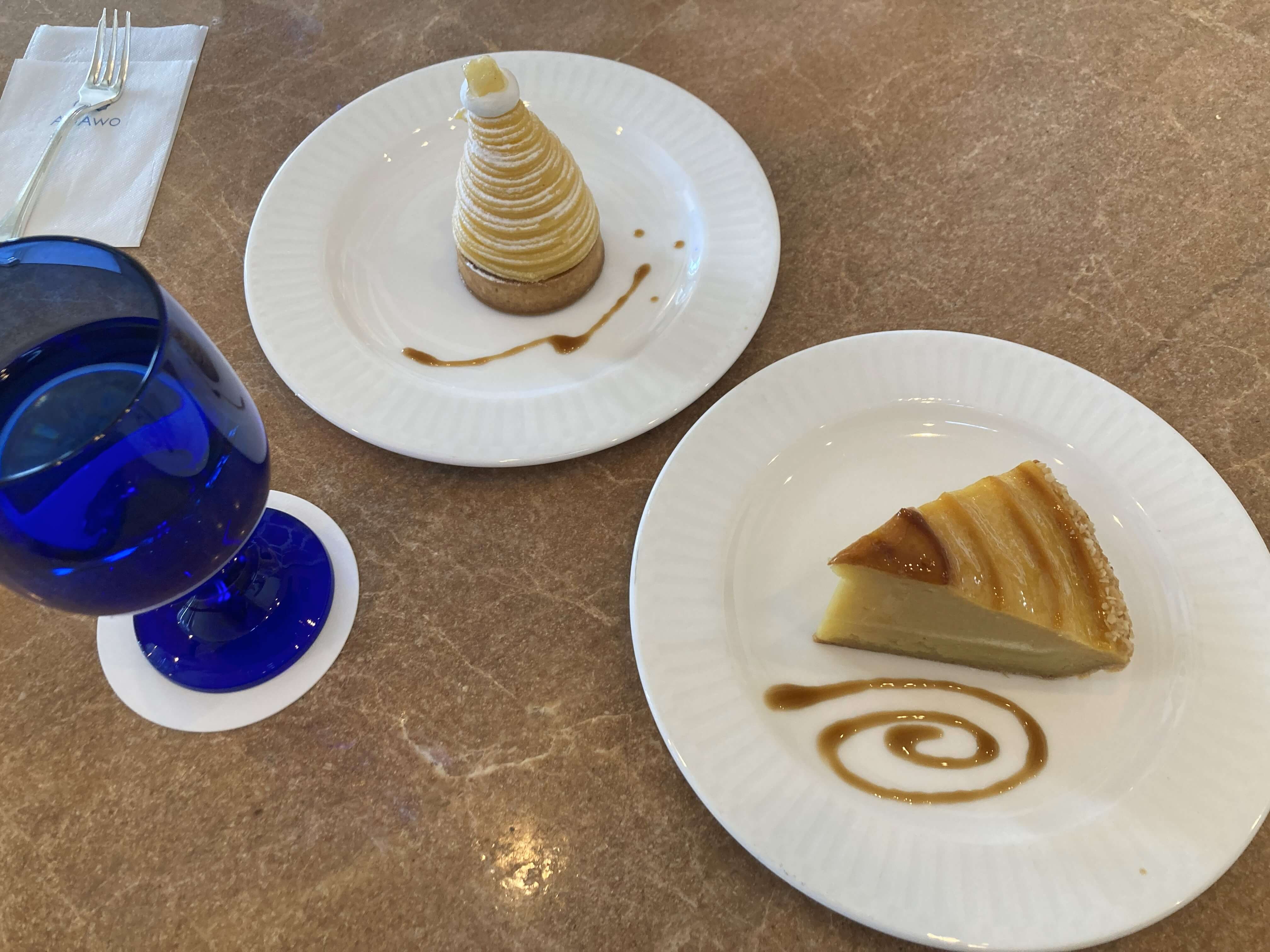 テラスカフェオーゲ ケーキ