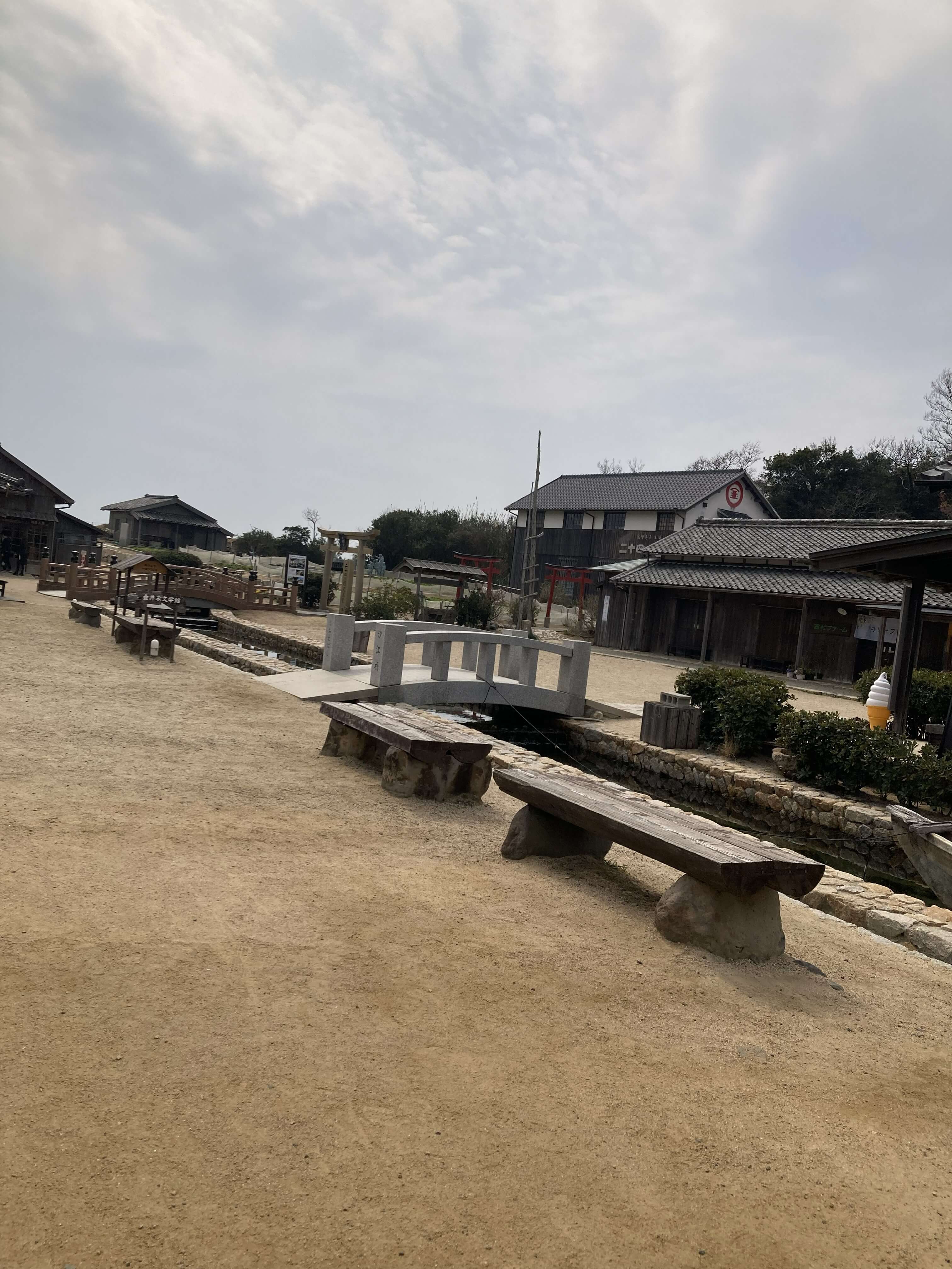 二十四の瞳映画村での写真