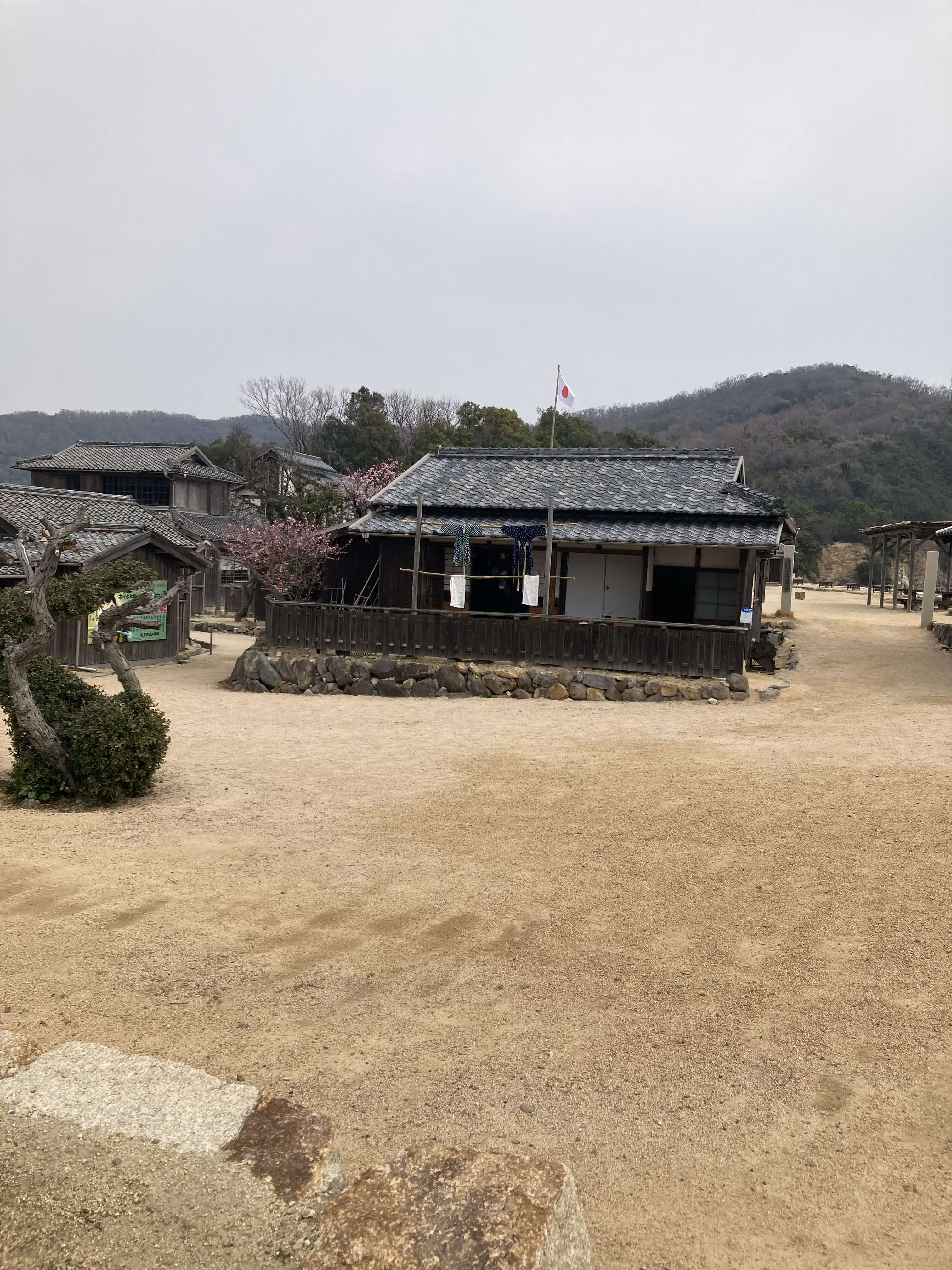 二十四の瞳映画村での写真