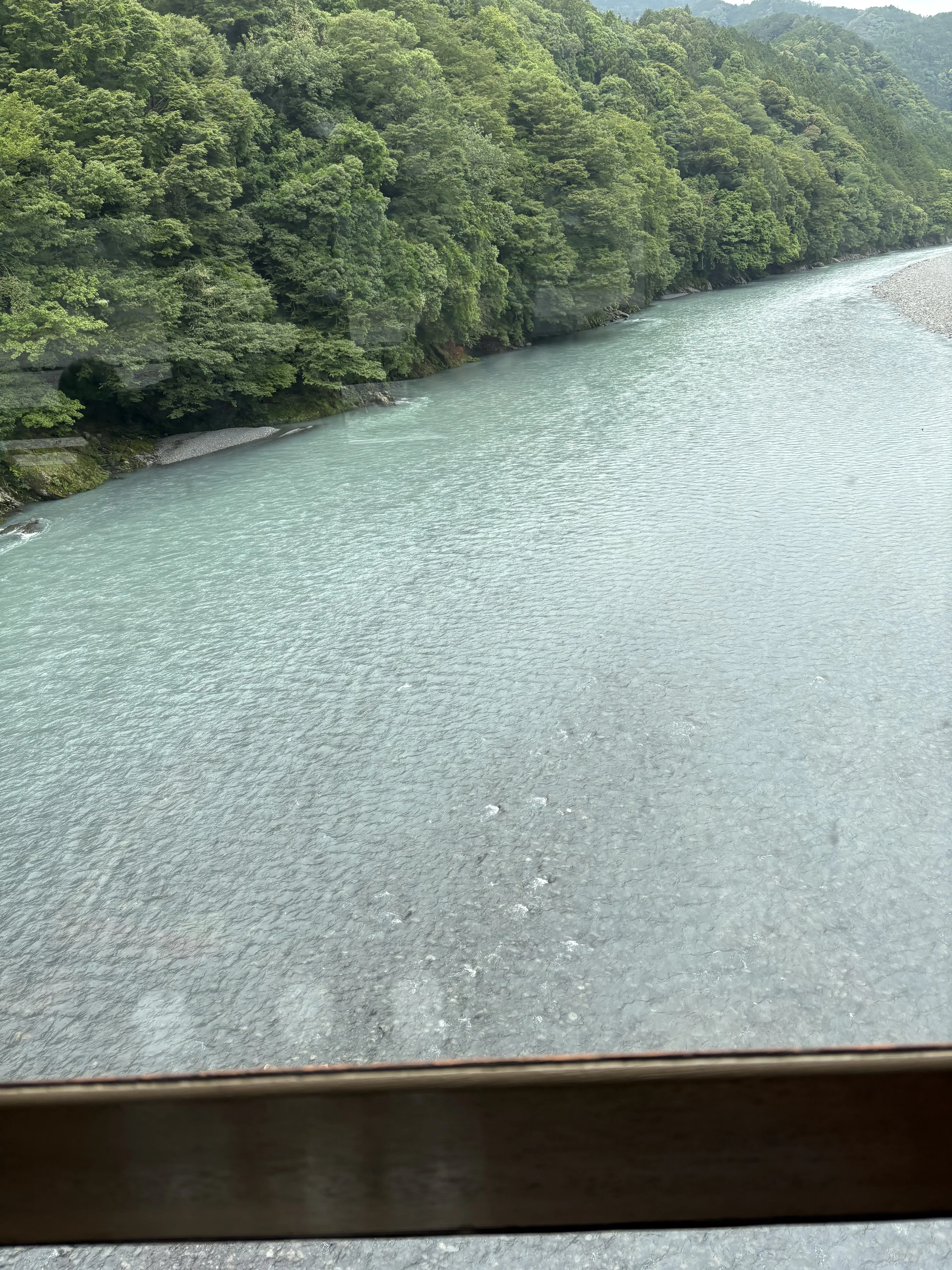 大井川鉄道のトーマスから見える風景